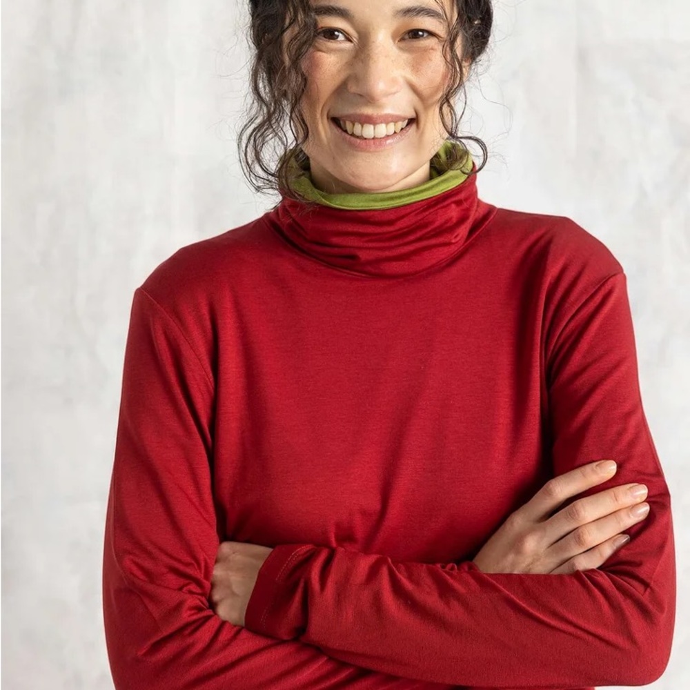 Gudrun Sjoden Lyocell/spandex jersey turtleneck